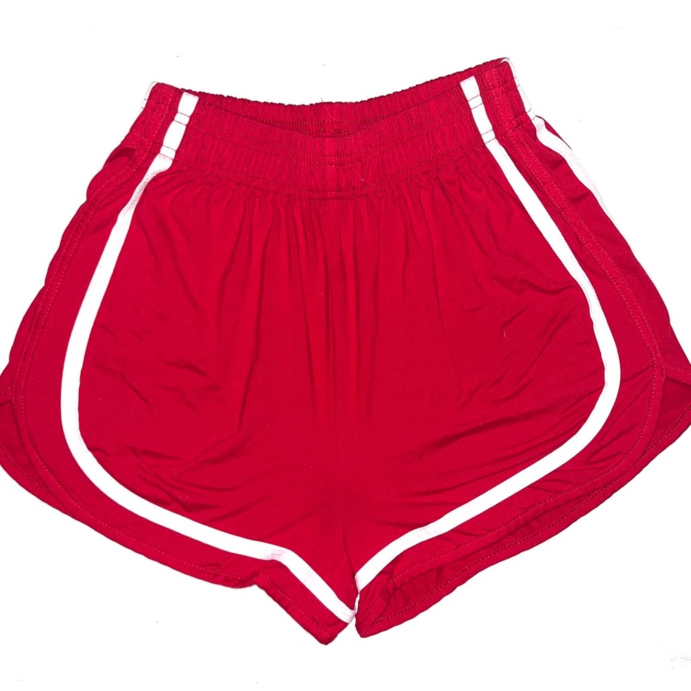 Red shorts